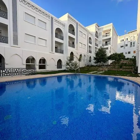 Magnifique Appartement Avec Piscine Et Vue Sur Mer Tangier Exterior photo