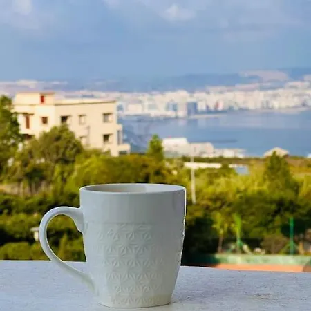 Magnifique Appartement Avec Piscine Et Vue Sur Mer Tangier Exterior photo